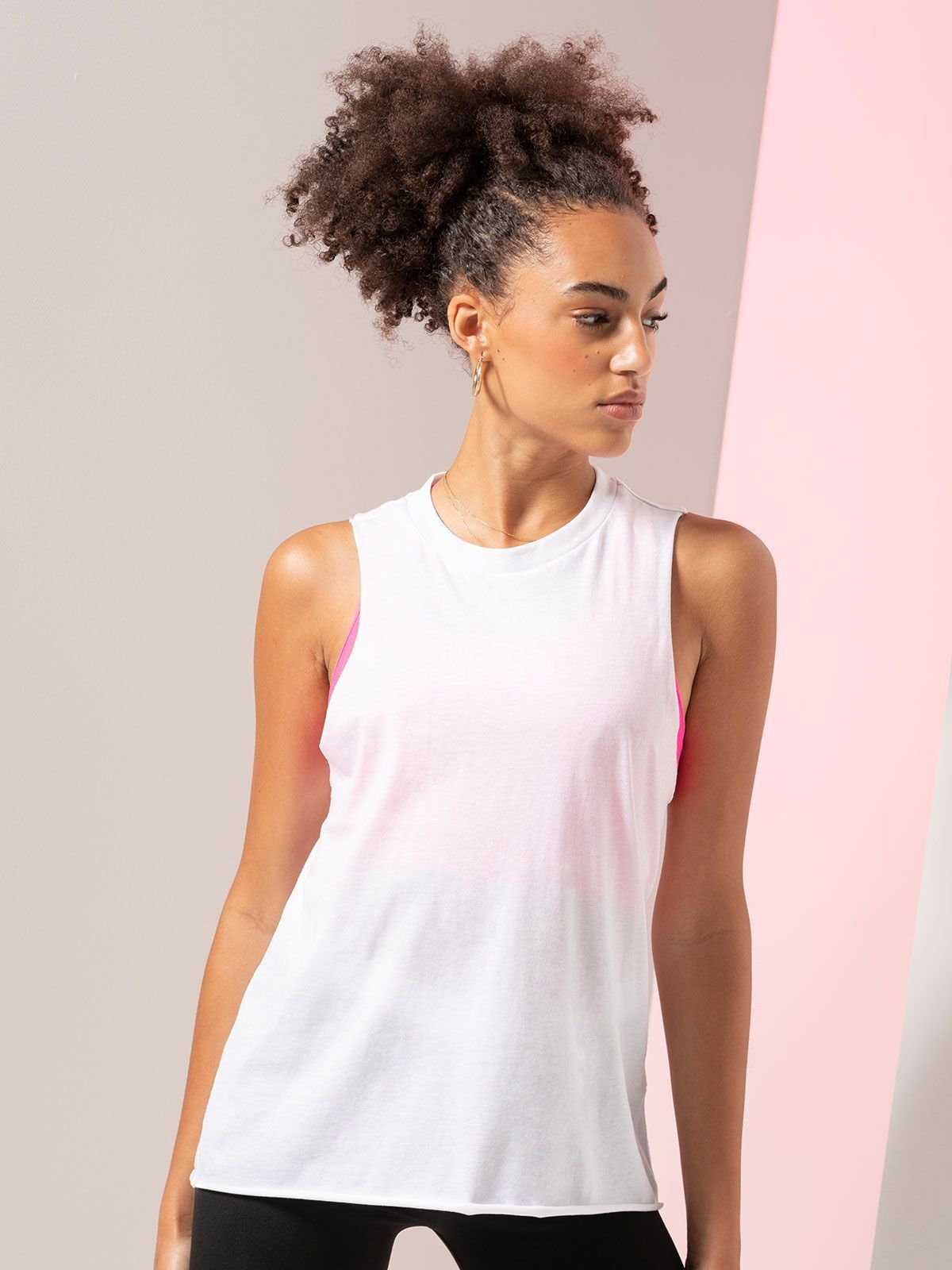 Canottiera Donna Canottiera Girocollo Canotte Spalla Larga